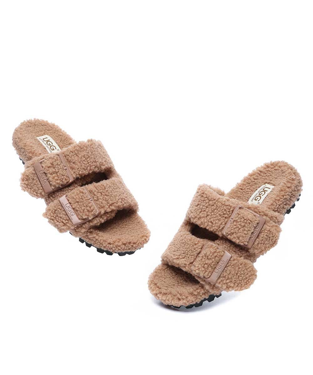 Women's UGG Jenny Fluffy Sandal - UGG Outlet Store